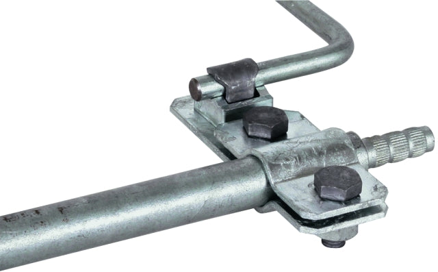 DEHN TE-Anschlussschelle St/tZn f. D 20mm einseitig m. KS-Verbinder f. Rd 7-10mm – 620011