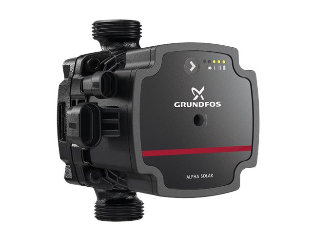 GRUNDFOS Grundfos Hocheffizienz Umwälzpumpe ALPHA Solar 15-75 PN10 G1 130mm 1x230V – 98989298