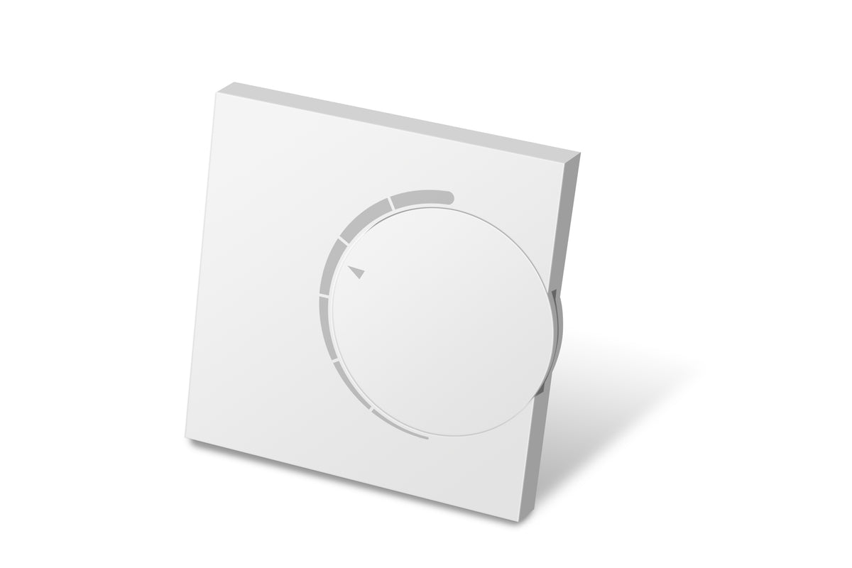 SALUS Analog., elektr. Raumthermostat mit Nachtabsenkung, geräuschlos (TRIAC) – 412200