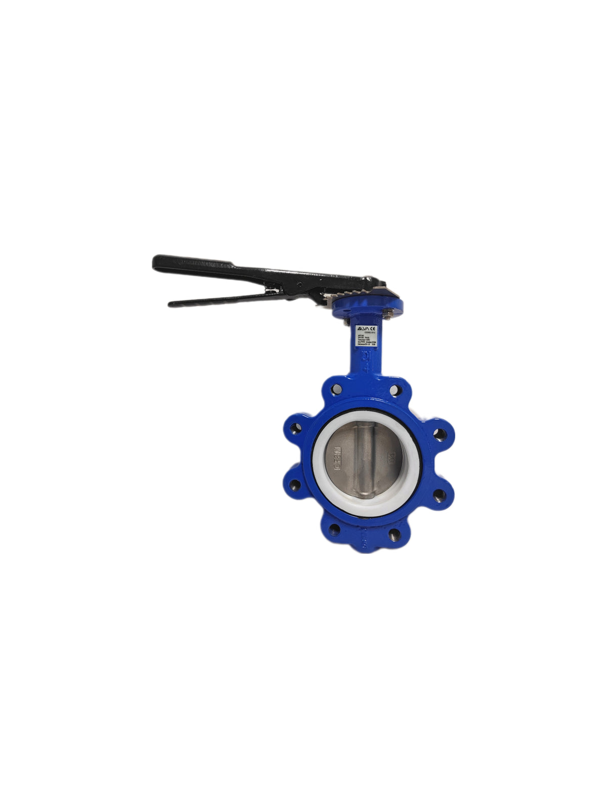 Alva Anfl-Absperrklappe-L DN125 PN16 GGG Scheibe: 1.4408 Sitz: PTFE Rasth - ARTAKLE125P