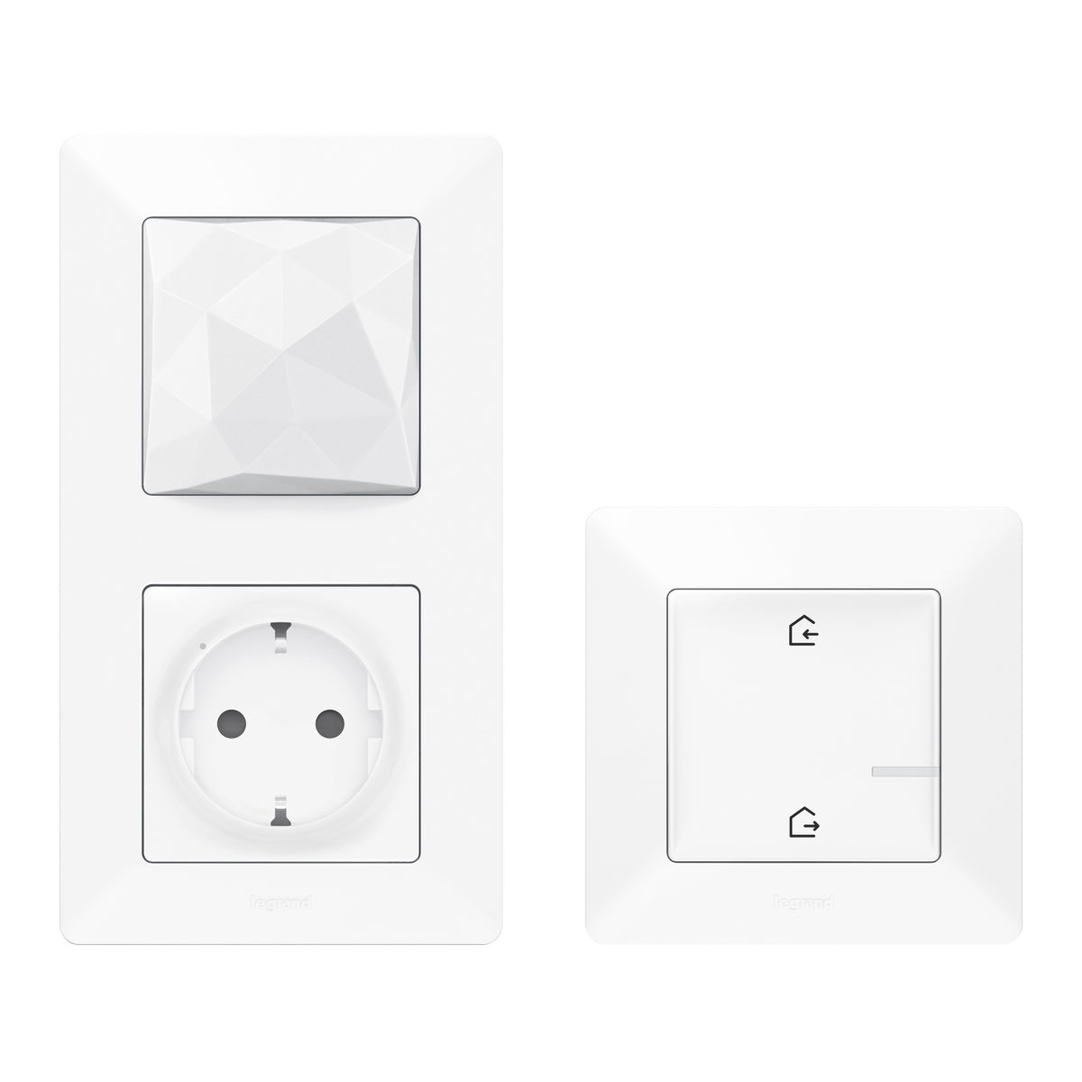 LEGRAND Valena Life mit Netatmo Starterpaket (G ateway + Master-Switch) Farbe Ultraweiss – 752196