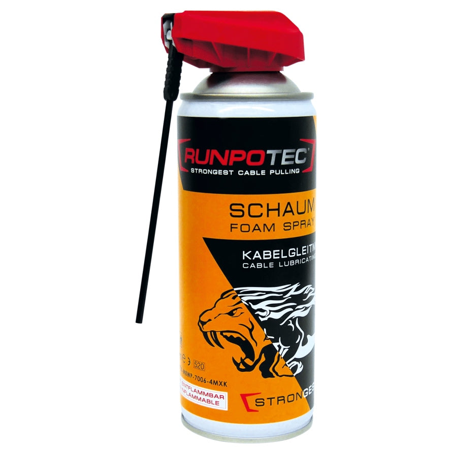 RUNPOTEC Kabelgleitmittel Schaum 400 ml – 20522