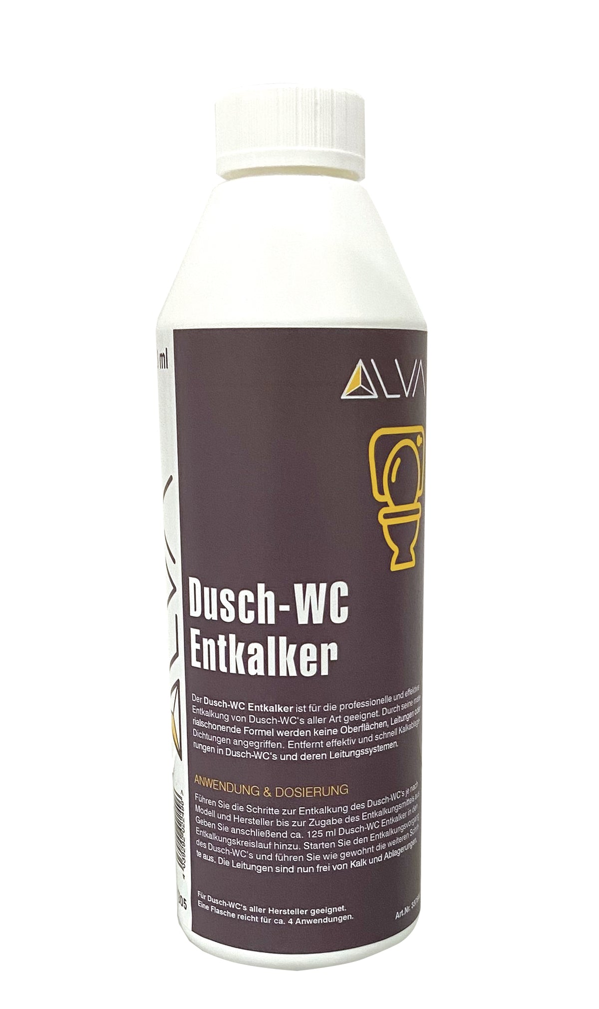 Alva Dusch-WC Entkalker, 500 ml Flasche - ACKRD