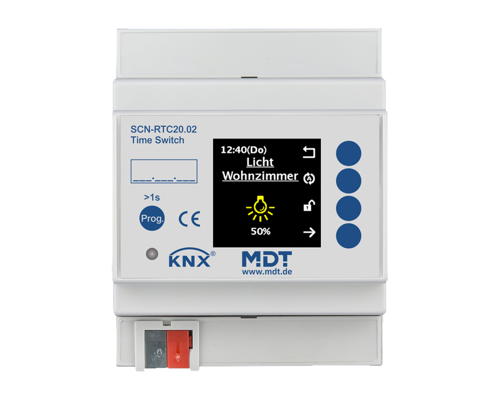 MDT KNX Schaltuhr 20fach REG – SCN-RTC20.02