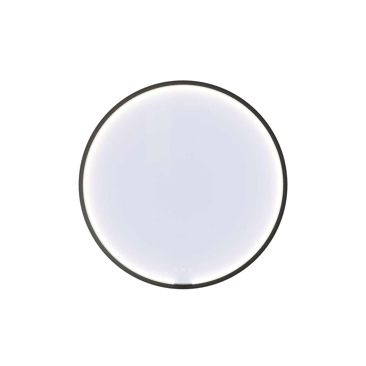 DANSANI Dansani YOU Rahmenspiegel Moon Dm.75 cm Schwarz Lichtregler – S827-028