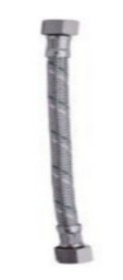 ALVA Niroflex-Verbinder DN8 DVGW Silikon QuetschVS 10 x Rohrs. 10mm L40cm