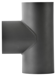 Alva Anschluss T-Stck fr Zugregler d 130 mm, schwarz - ALZUGT130
