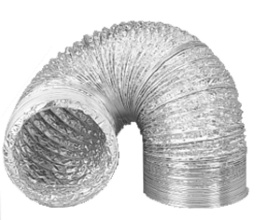 ALVA Alufolienschlauch DN200 L=10m, Preis per Meter