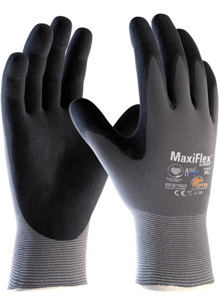 Arbeitshandschuh Maxiflex ohne Noppen Gr. 8 – 133599