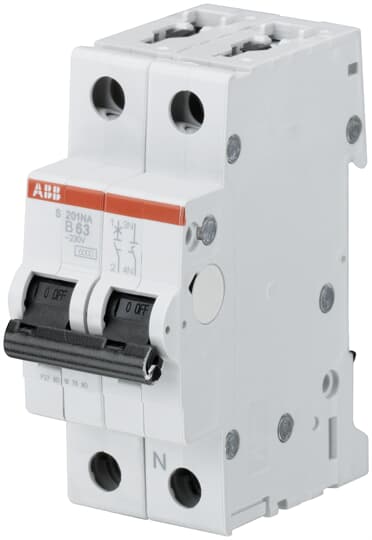 ABB LS-Schalter 6kA B 16A/1pol+N 2TE – 2CDS251103R0165