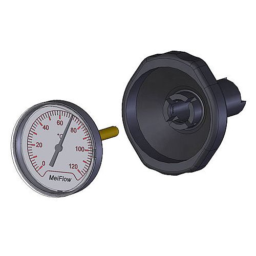 MEIBES MeiFlow Top Griff m.Thermometer rot – ME-58071.911
