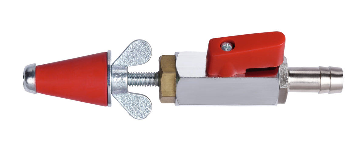 ROTHENBERGER Gasprüfstopfen, konisch, Gr.1 (1/2-1"), mit Kupplung – 351261