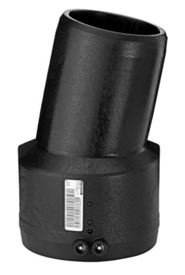 ALIAXIS Frialen E-Schweißwinkel WS11 11° da160mm MuffexPE-Stutzen SDR11 ÖVGW Wasser PN16 – 616141