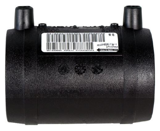 ALIAXIS Frialen E-Schweissmuffe MB m.Anschlag OEVGW-gepr.f.Wasser PN16 da 40 x 40 – 612683
