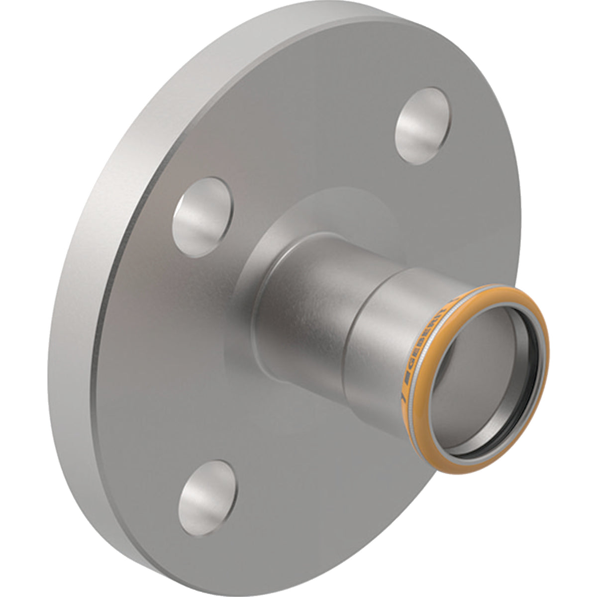 GEBERIT GE Mapress Therm Flansch, PN10/16 mit Pressmuffe, DN65/d76,1mm, NPW – 43739