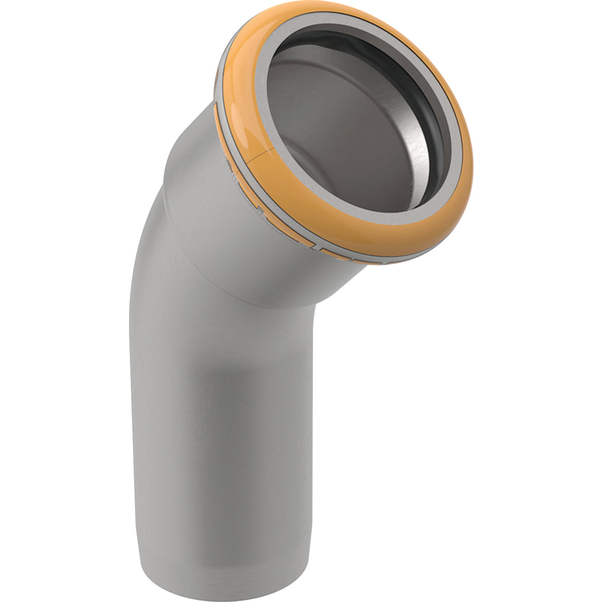 GEBERIT GE Mapress Therm Bogen Einschubende 45 Gr. d35mm, NPW – 42706
