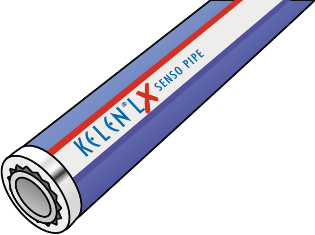 KE KELIT KE08-LX4 KELEN PP-RCT LX-R. PN16 32x4,4 Länge 4m Isolierst. 4mm – 1632041