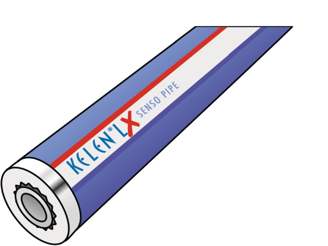 KE Kelit KE08-LX9 Kelen PP-RCT LX-R. PN16 20x2,8 Länge 4m Isolierst. 9mm – 1620091