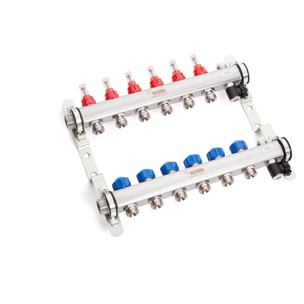 REHAU REHAU Heizkreisverteiler HKV-D Edelstahl 2 Kreise – 13801201200