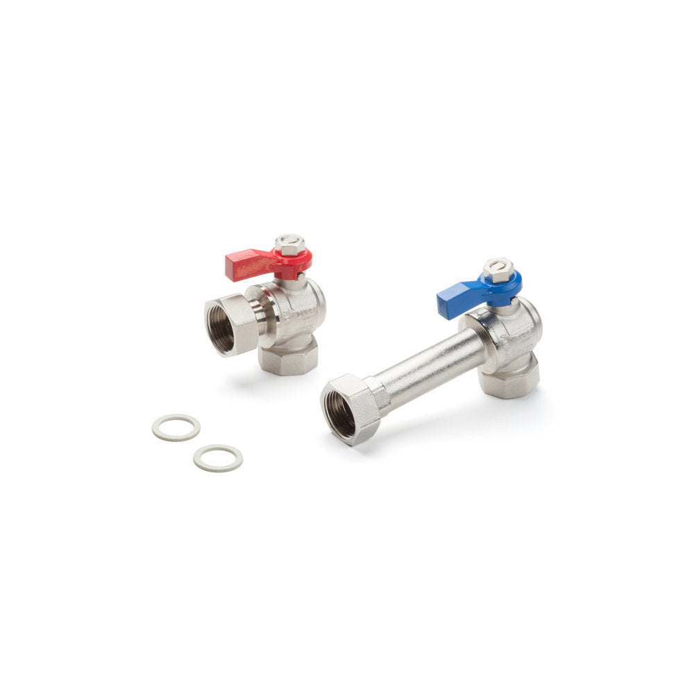 REHAU REHAU Eckkugelhahn-Set G1 für HKV/HKV-D/HLV Edelstahl – 13152241001