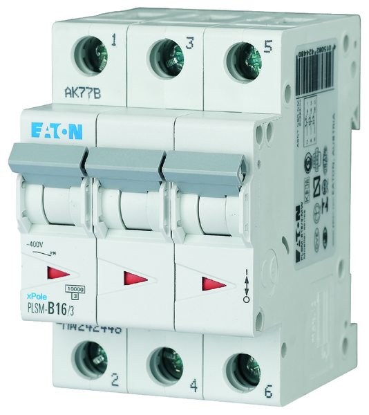 EATON LS-Schalter 10kA C 16A/3pol 3TE – 242474
