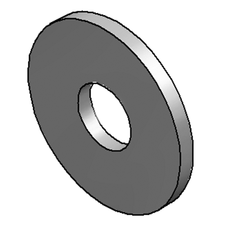 MEFA Unterlegscheibe verstärkt 10.5 x 35 x 3 mm gvz – 4351053