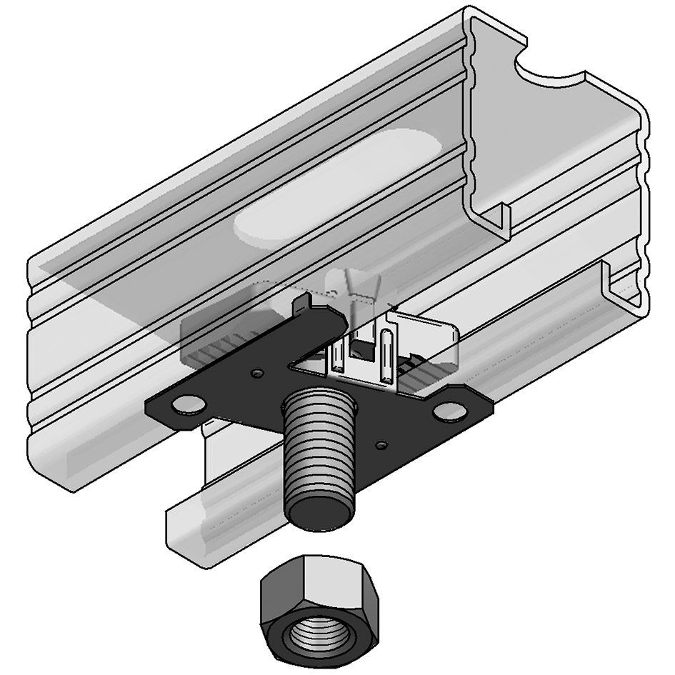 MEFA Stex Montagebolzen MTB 45, M12 x 40 mm – 1280001