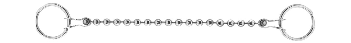 SCHMIDT STEDO KUGELKETTENGARN. 30 CM, 3,2 MM, MS VERCHR.,2 RINGE MONT. – 720748