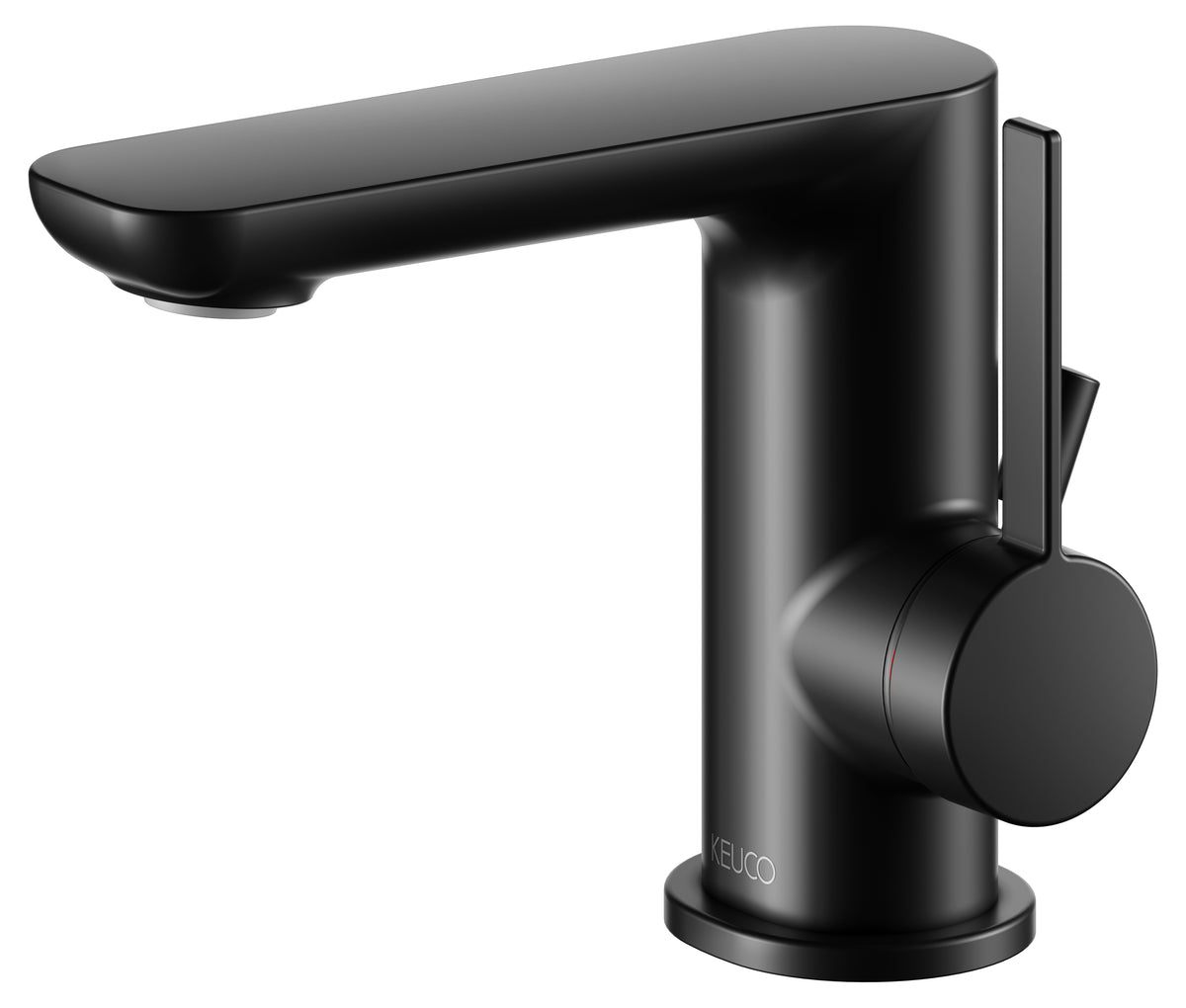 KEUCO Keuco Passion Koll.1 EHM-WT-Mischer seitl bedienb., m. Ablaufg., schwarz m. – 53504370000