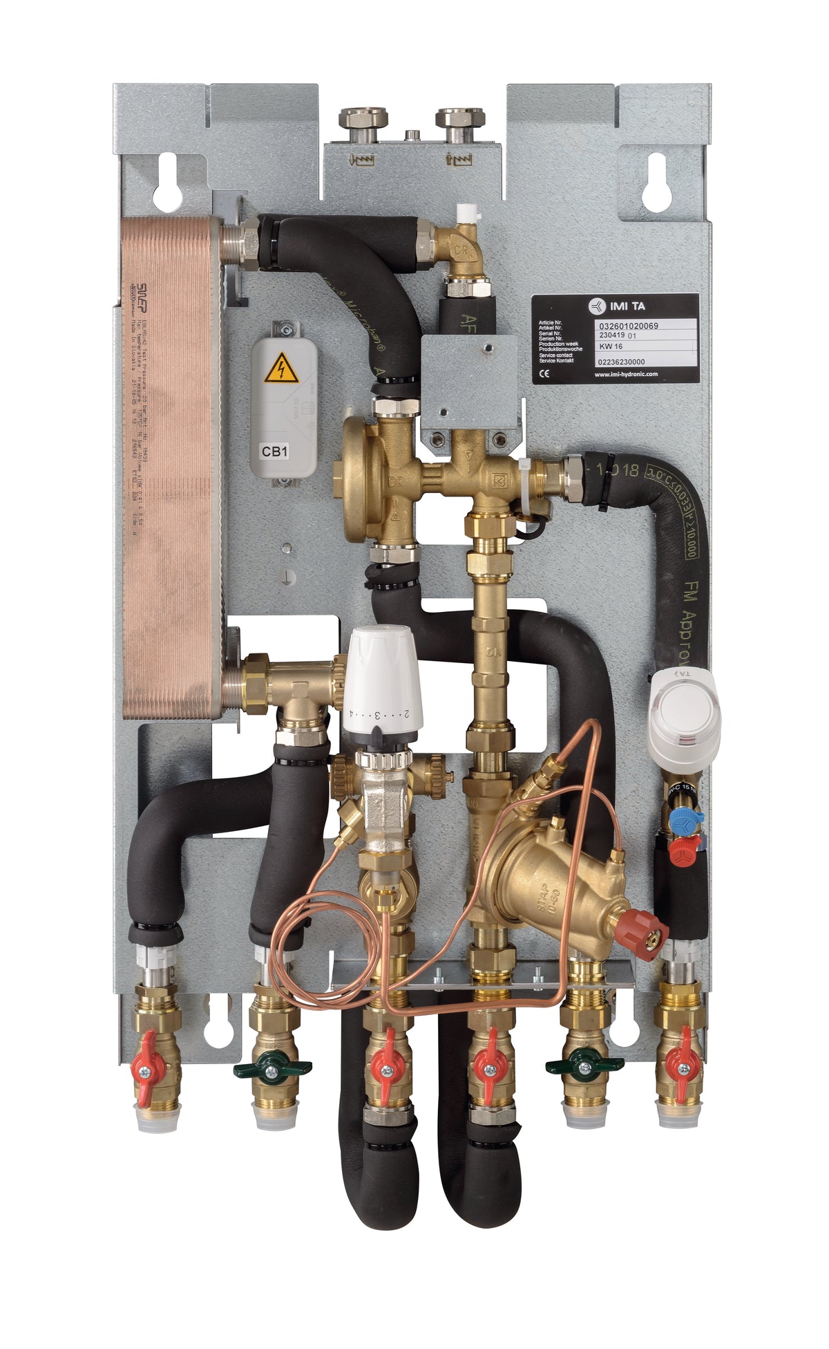 TA TA-Comfort RR Super Compact WP Wohnungsübergabestation, Betrieb mit WP – 32601020069