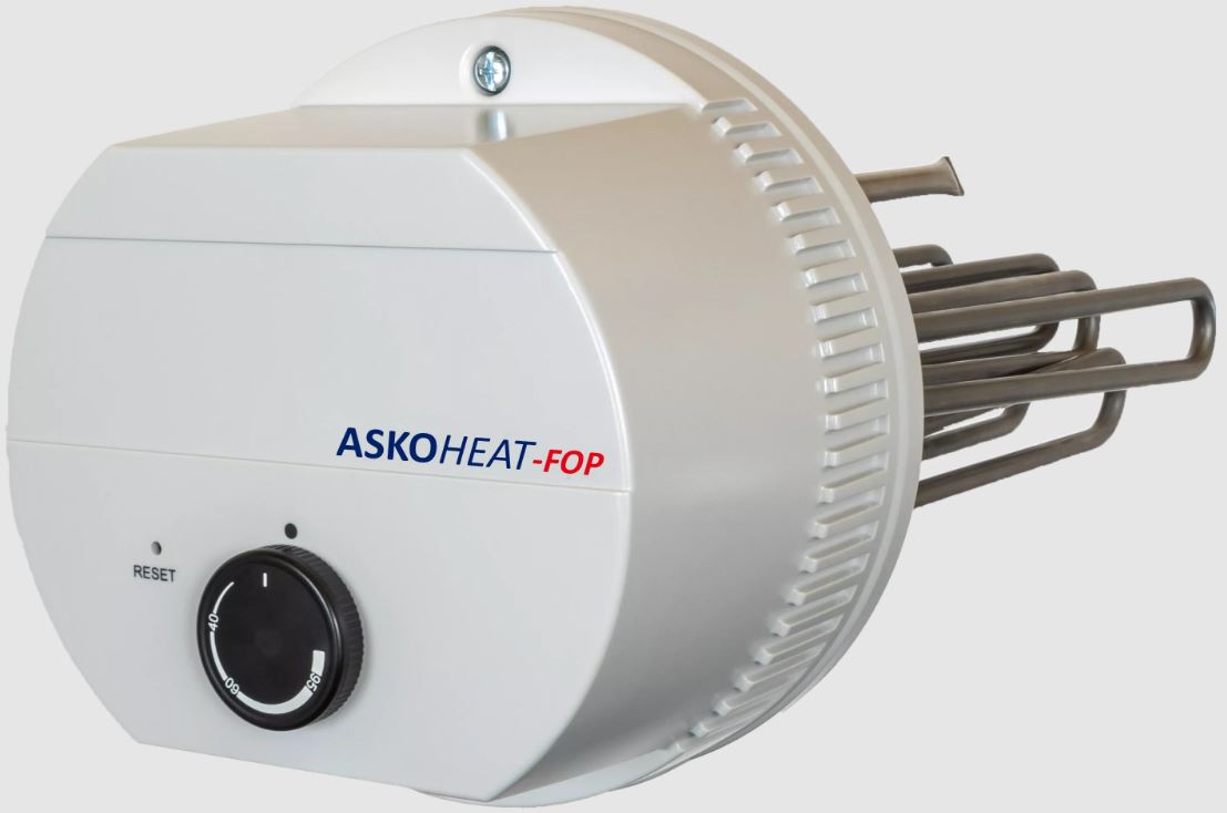 ASKOMA Protherm OP Flansch-Heizkörper Ø180mm stufenlos für Ohmpilot, AHFOR-BI-OP-7.5 – 012-5606