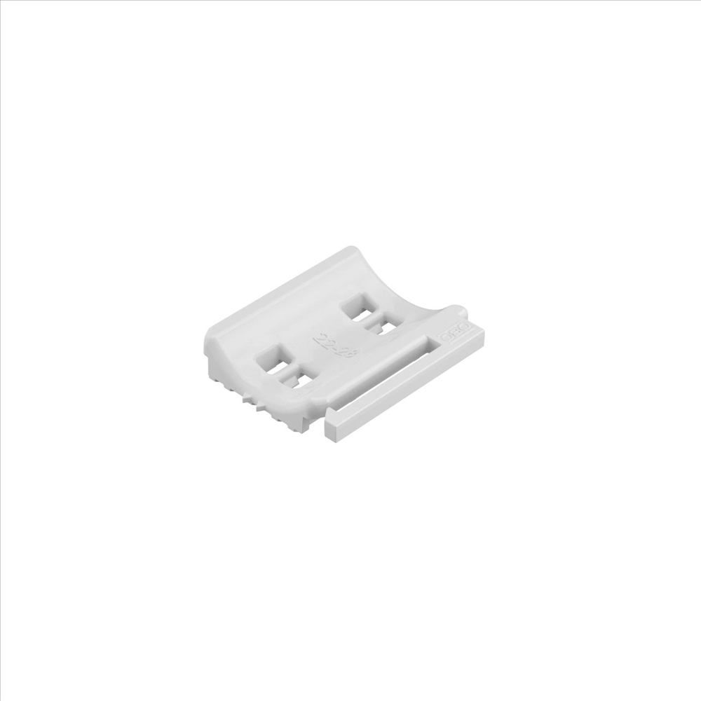 OBO Universal-Gegenwanne kombinierbar zur Do ppelwanne 22-28mm Polypropylen lichtgrau – 1198028
