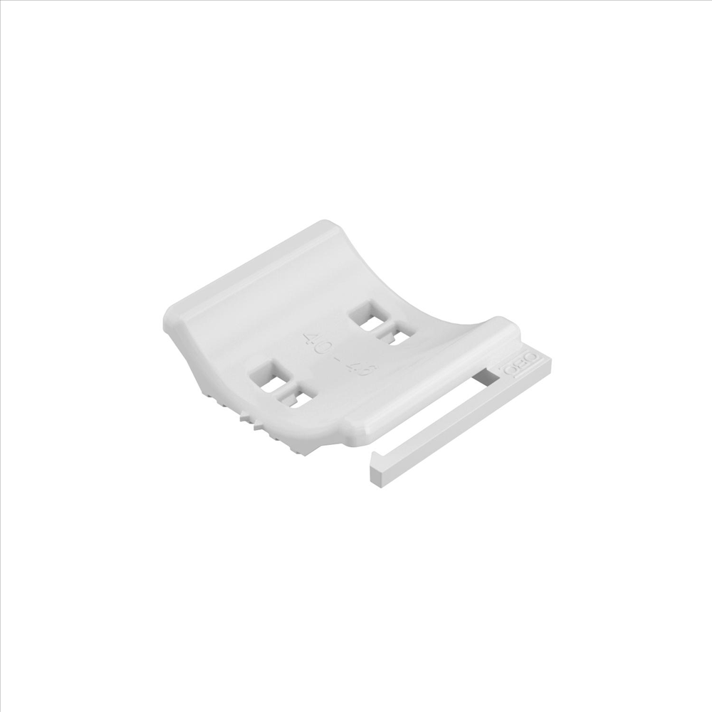 OBO Universal-Gegenwanne kombinierbar zur Do ppelwanne 40-46mm Polypropylen lichtgrau – 1198046