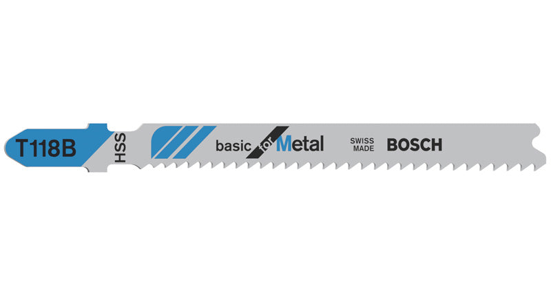 BOSCH POWER TOOLS 5 Stichsägeblätter T 118 B – 2 608 631 014