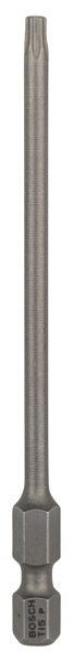BOSCH POWER TOOLS Schrauberbit Extra-Hart T15, 89 mm, 1er- Pack – 2 607 001 650
