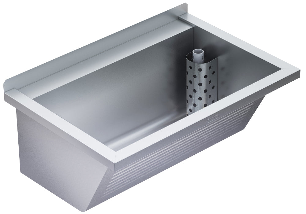 KWC AUSTRIA KWC Sirius Waschtrog 750x354x500mm Wandmont., CNS, seidenm., o Überlauf – 2030045754