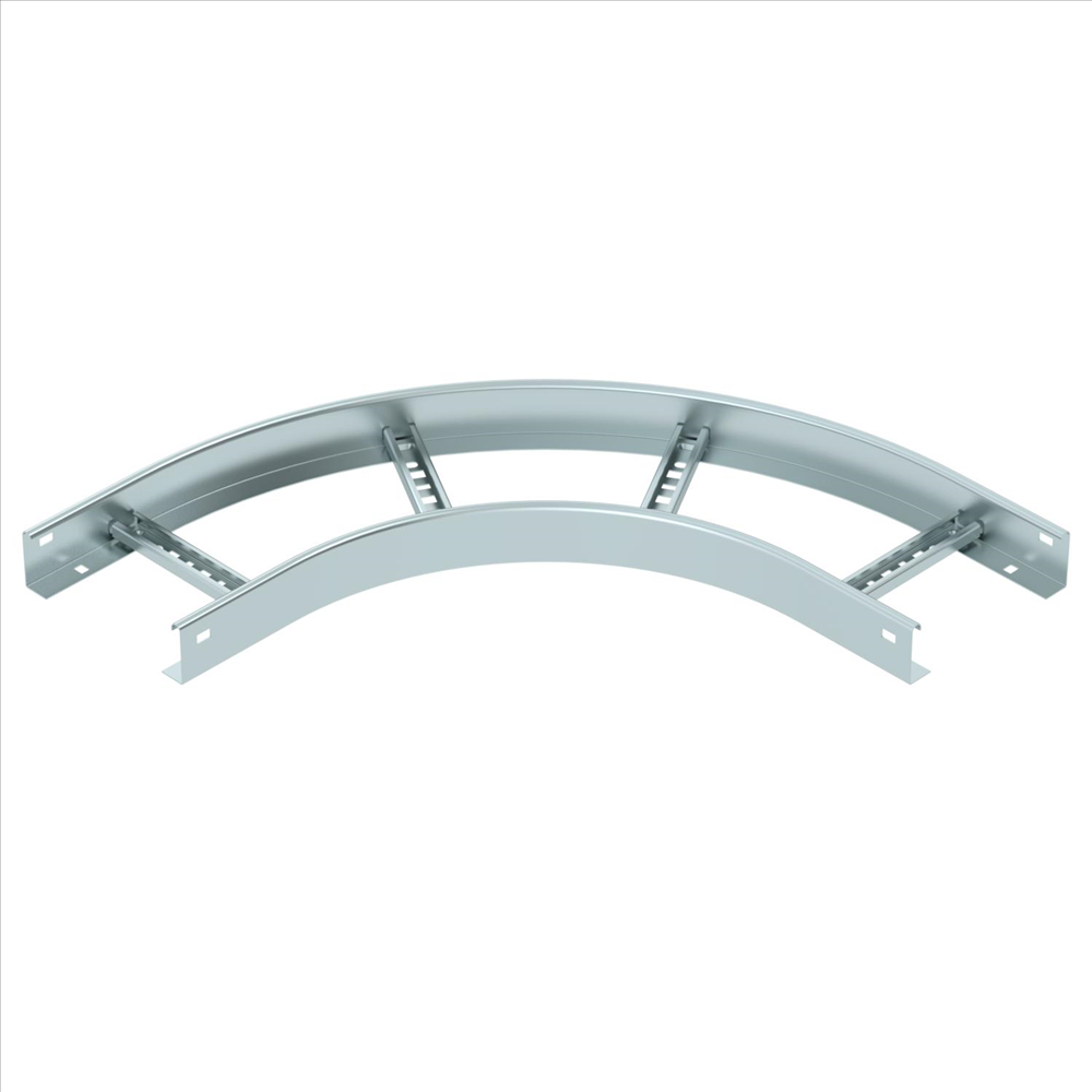 OBO Bogen 90° für Kabelleiter 60x200 Stahl b andverzinkt – 6225042