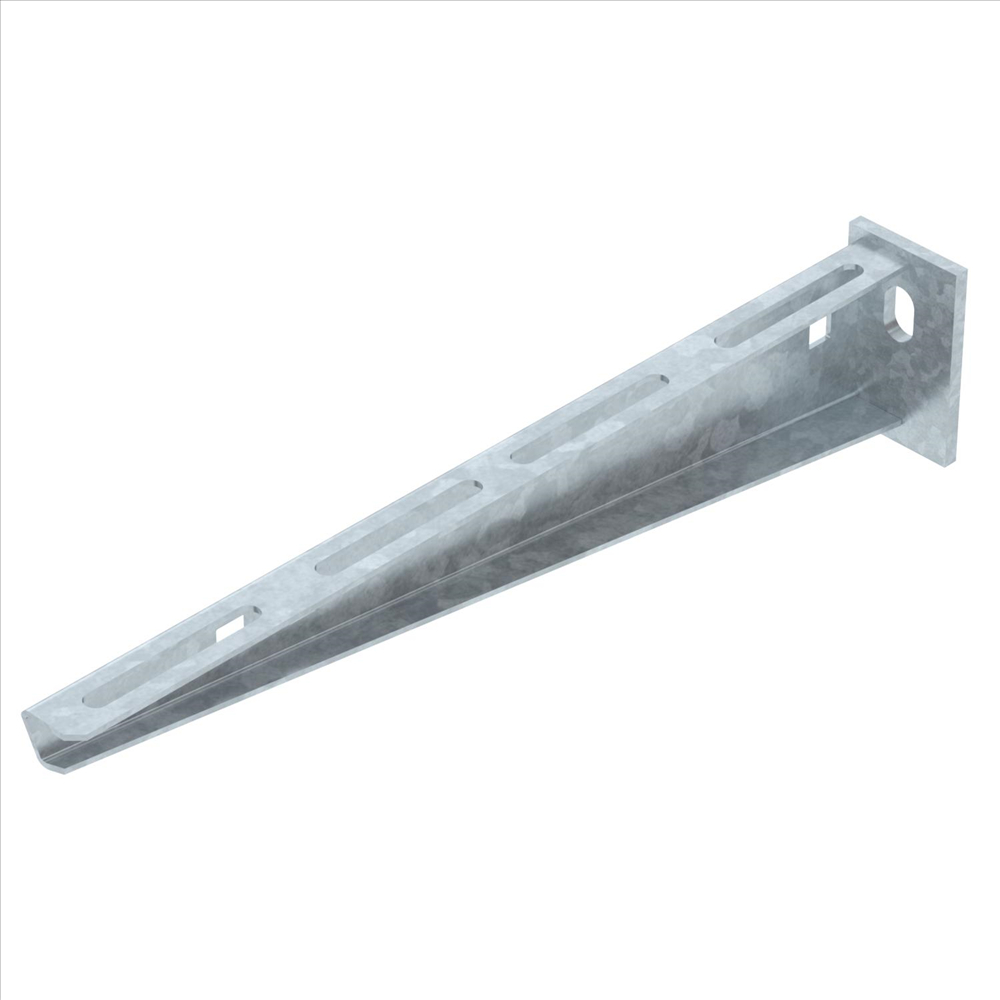 OBO Wand- und Stielausleger mit angeschweißt er Kopfplatte B310mm Stahl tauchfeuerver – 6420710