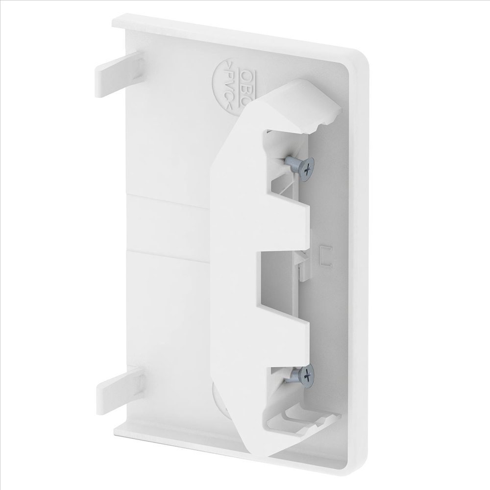 OBO Endstück 70x110mm Polyvinylchlorid reinw eiß RAL 9010 – 6274370