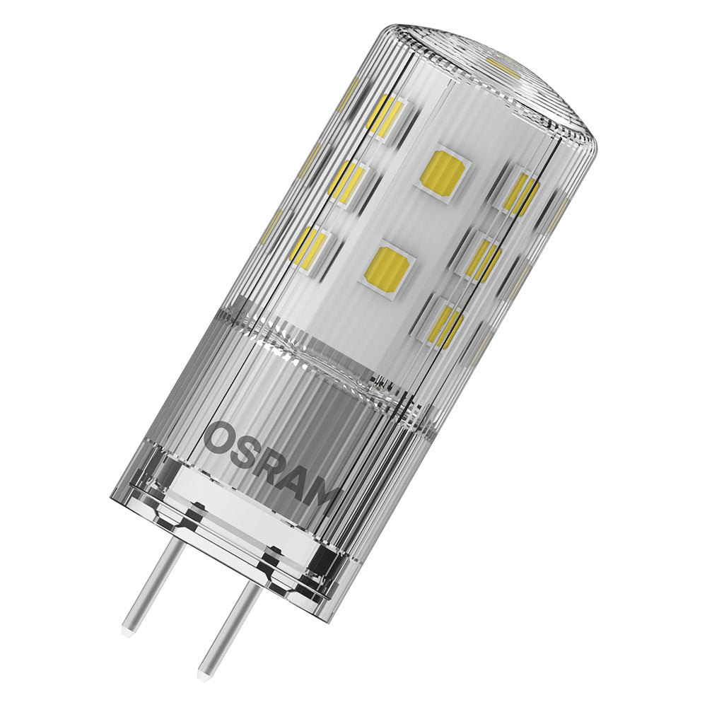 Ledvance LED PIN 12 V DIM 3.8W 827 Clear GY6.35 – 4058075607255
