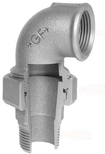 FISCHER GEORG FITTINGS Knieholländer Fig. 98 1" verzinkt – 770098206
