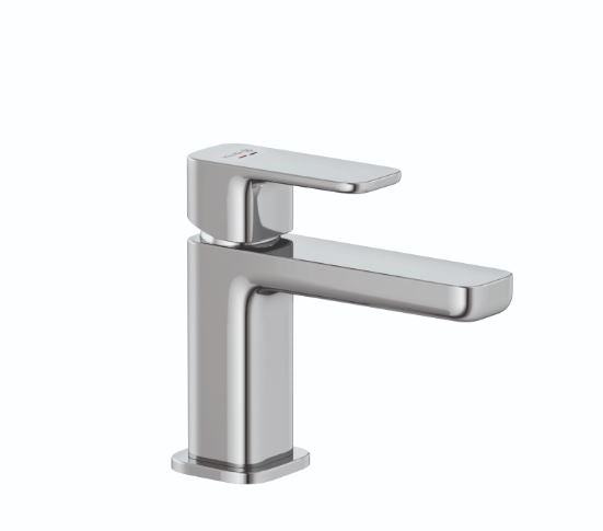 KLUDI Kludi Renon Waschtisch-EHM 85 mit Push-Open Ablaufgarnitur chrom – 422660575