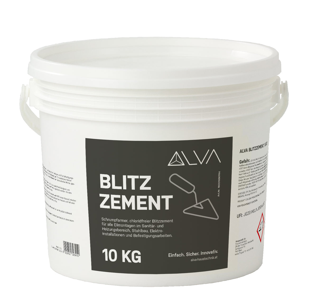 Alva Schnellbinder 10kg Eimer - ACSB10
