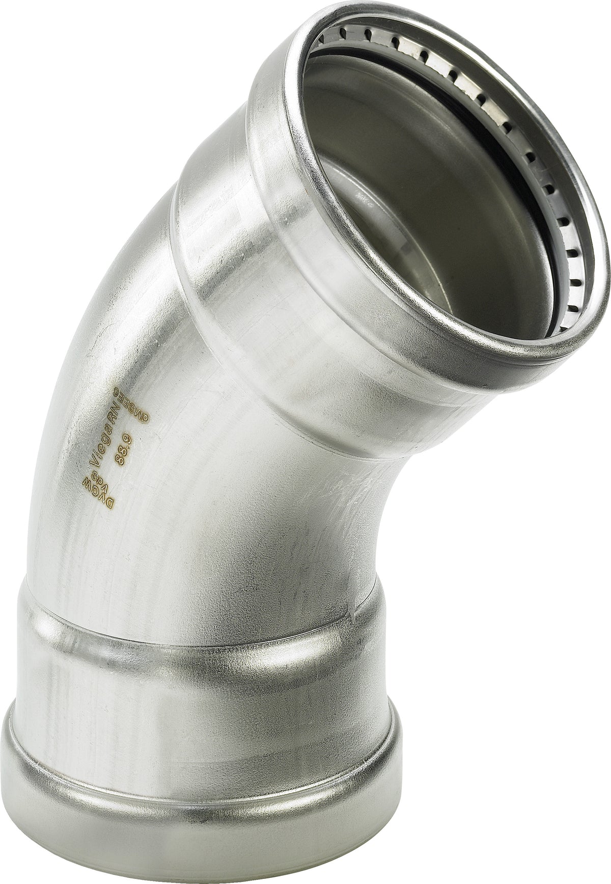 VIEGA Viega Bogen Sanpress Inox XL 2326XL in 76,1mm Edelstahl – 482 657