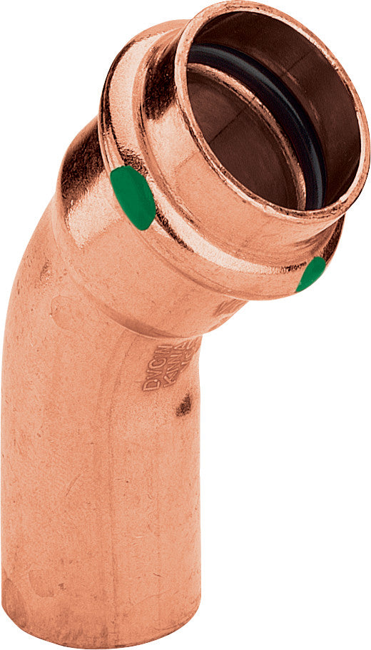 VIEGA Viega Bogen 45 Grad mit SC Profipress 2426.1 in 54mm Kupfer – 292 553
