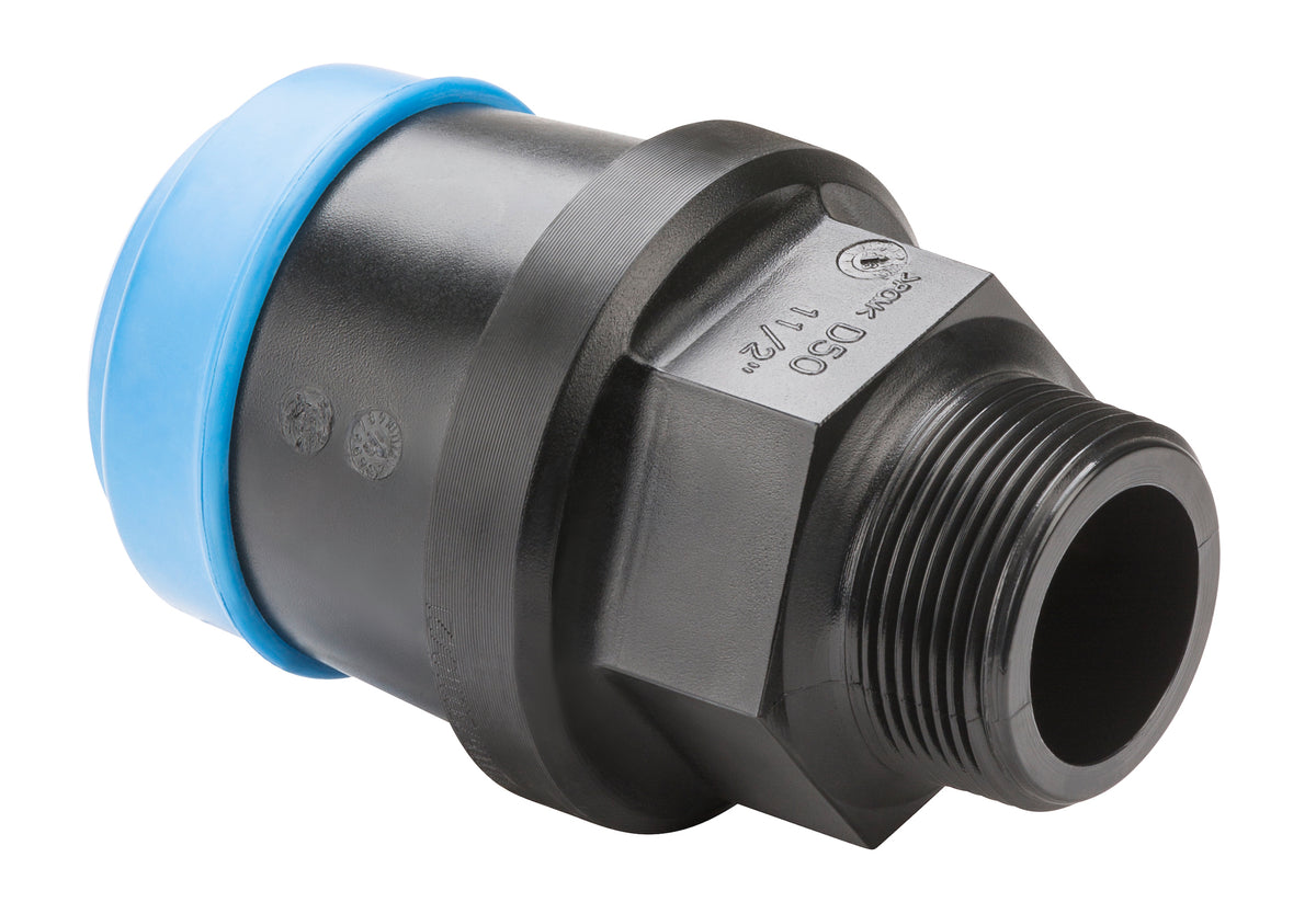 HAWLE ISO2-FITTING POM PN16, WASSER ADAPTER, PE/AG D50-1 1/2" – 5018295