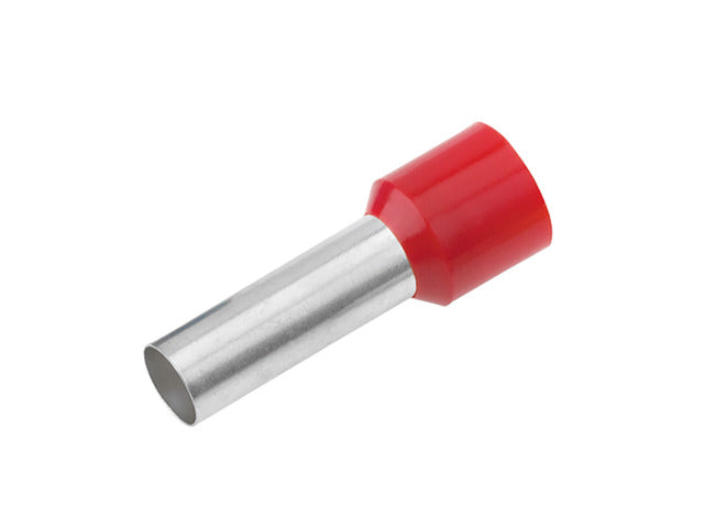 CIMCO Isolierte Aderendhülse 1,0 mm² x 8 mm, r ot – 187008