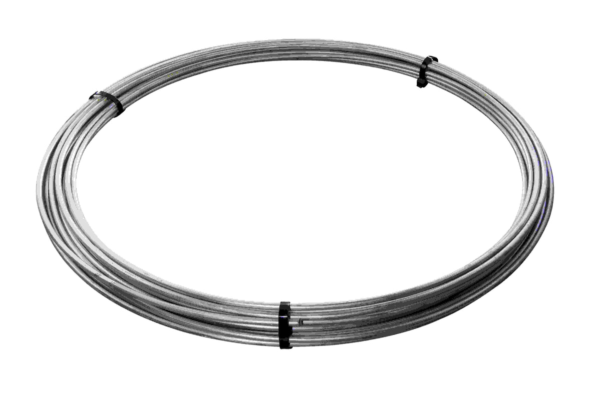OBERMOSER Erdungsdraht 10 mm Edelstahl V2A, 50 kg, Euro-Pal., RID: 750 mm – BLDRVA10/4301-50EU75