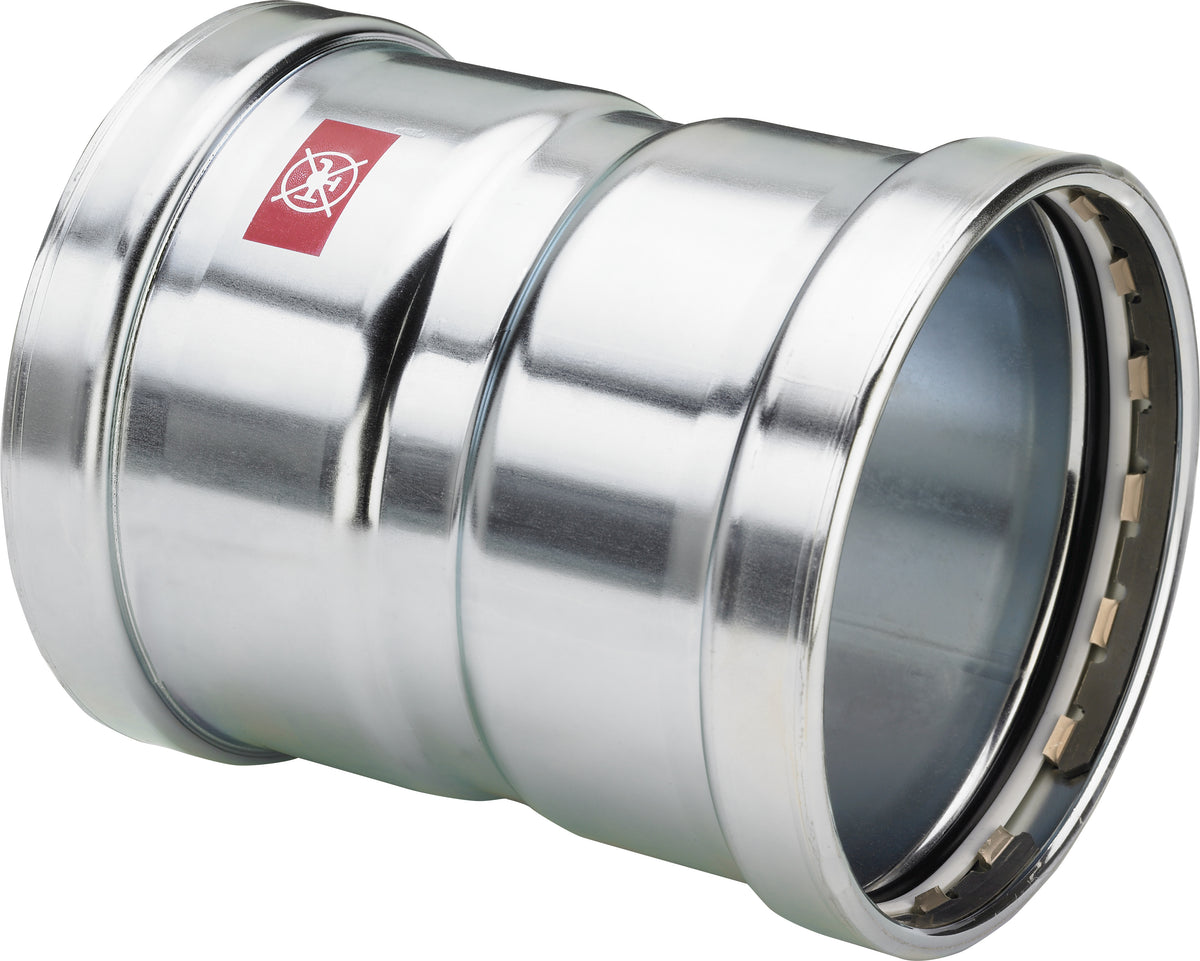 VIEGA Viega Muffe mit SC Prestabo 1115XL in 64,0mm Stahl verzinkt – 597 726