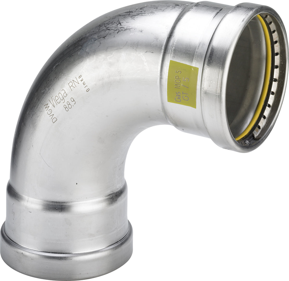 VIEGA Viega Bogen Sanpress Inox G XL 0216XL in 76,1mm Edelstahl – 577 483